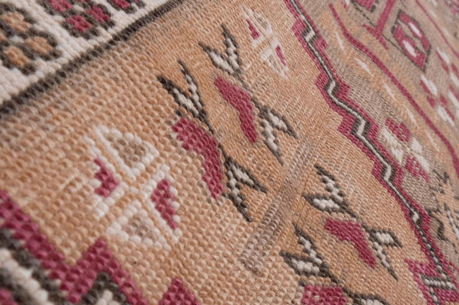Distressed Turkish Yagcibedir Runner Rug 2'4" X 7'1" - 8
