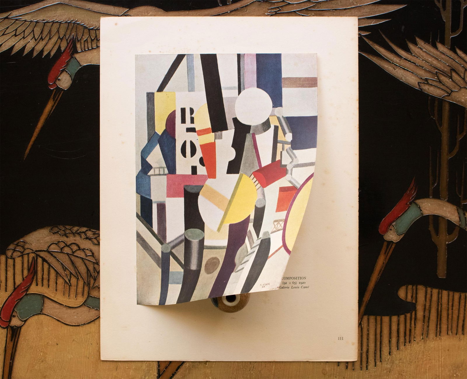 1948 After Fernand Leger "Composition", First Edition Period Offset Lithograph - 5