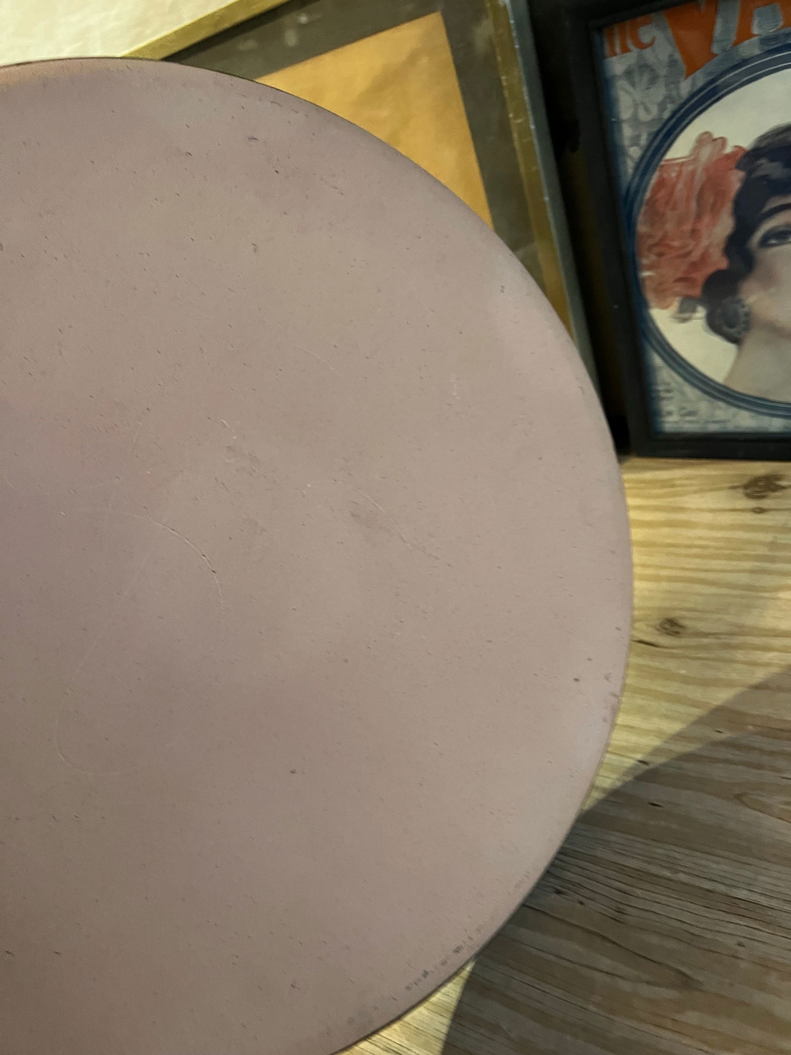 1970s Abstract Pottery Splatter Paint Style Tray - 7