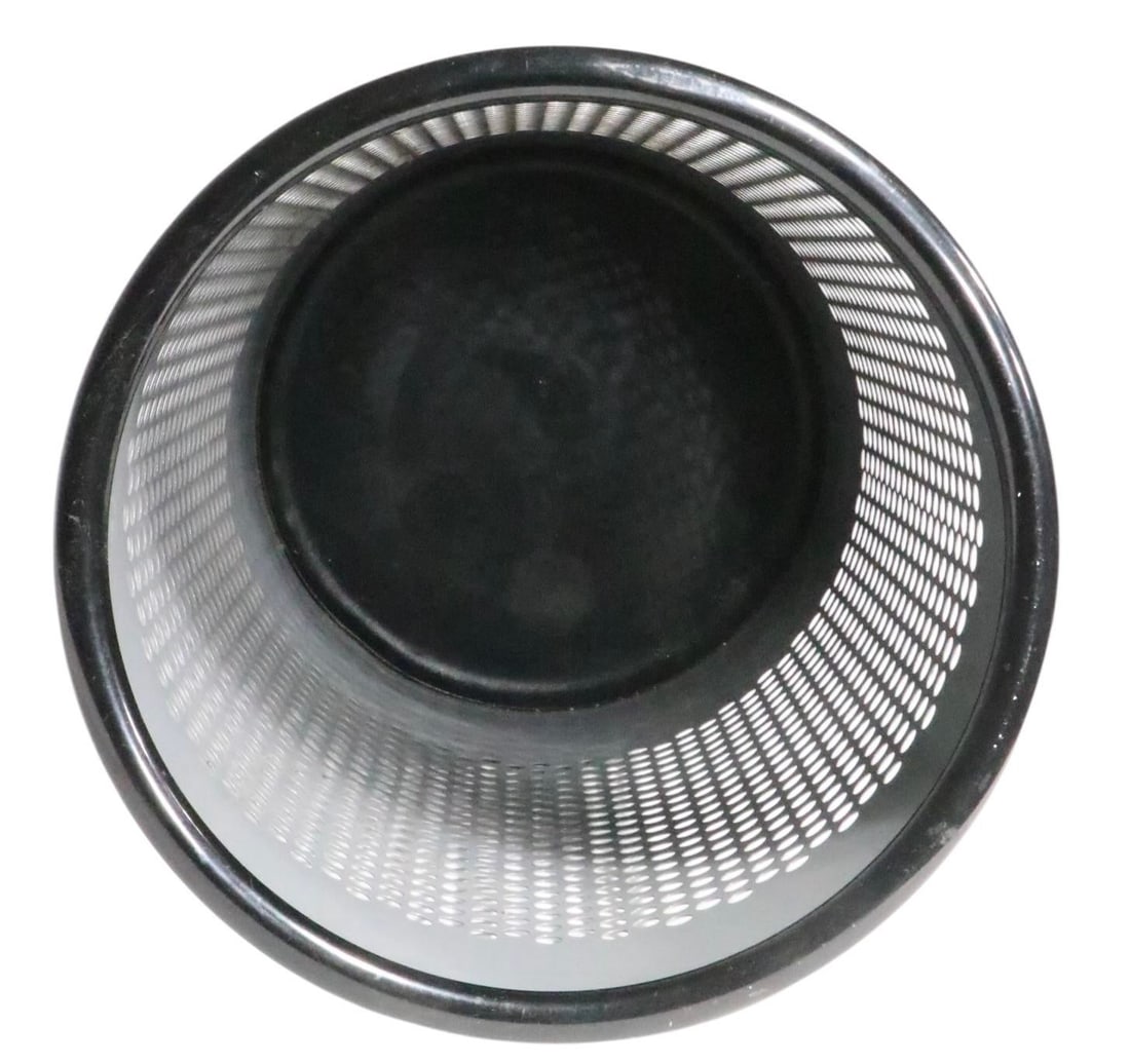 1980s Post Modern Waste Basket Trash Can Designed by Barbieri and Marianelli for Rexite Milano - 12