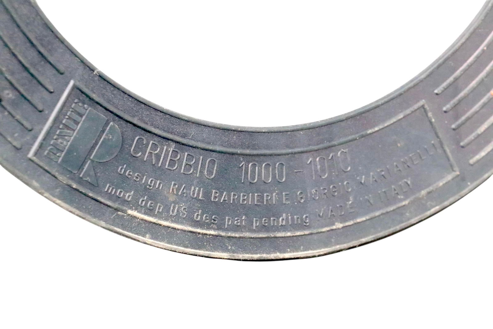 1980s Post Modern Waste Basket Trash Can Designed by Barbieri and Marianelli for Rexite Milano - 9