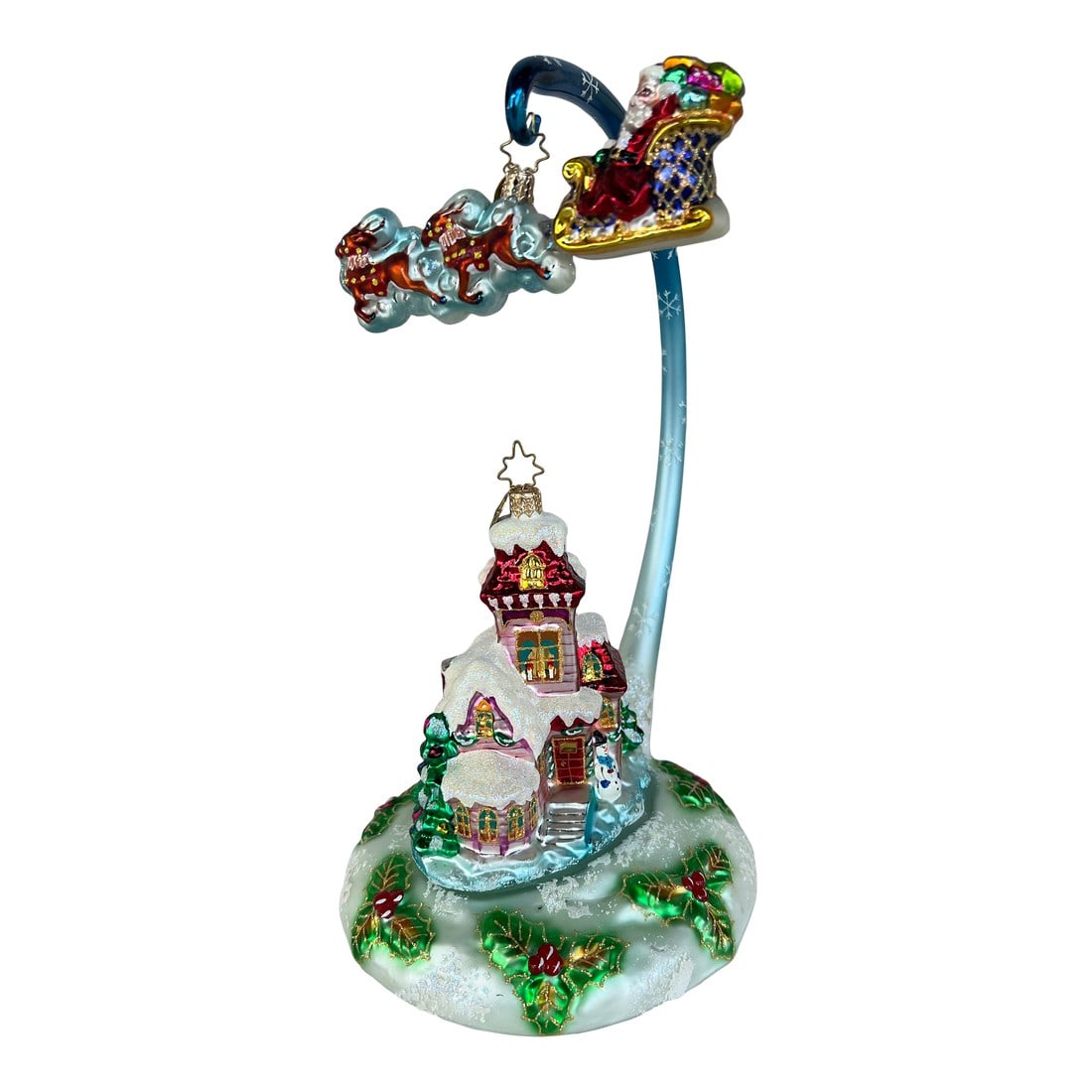 Christopher Radko Santa's Midnight Magic Sleigh- 3 Pieces (1 of 5)
