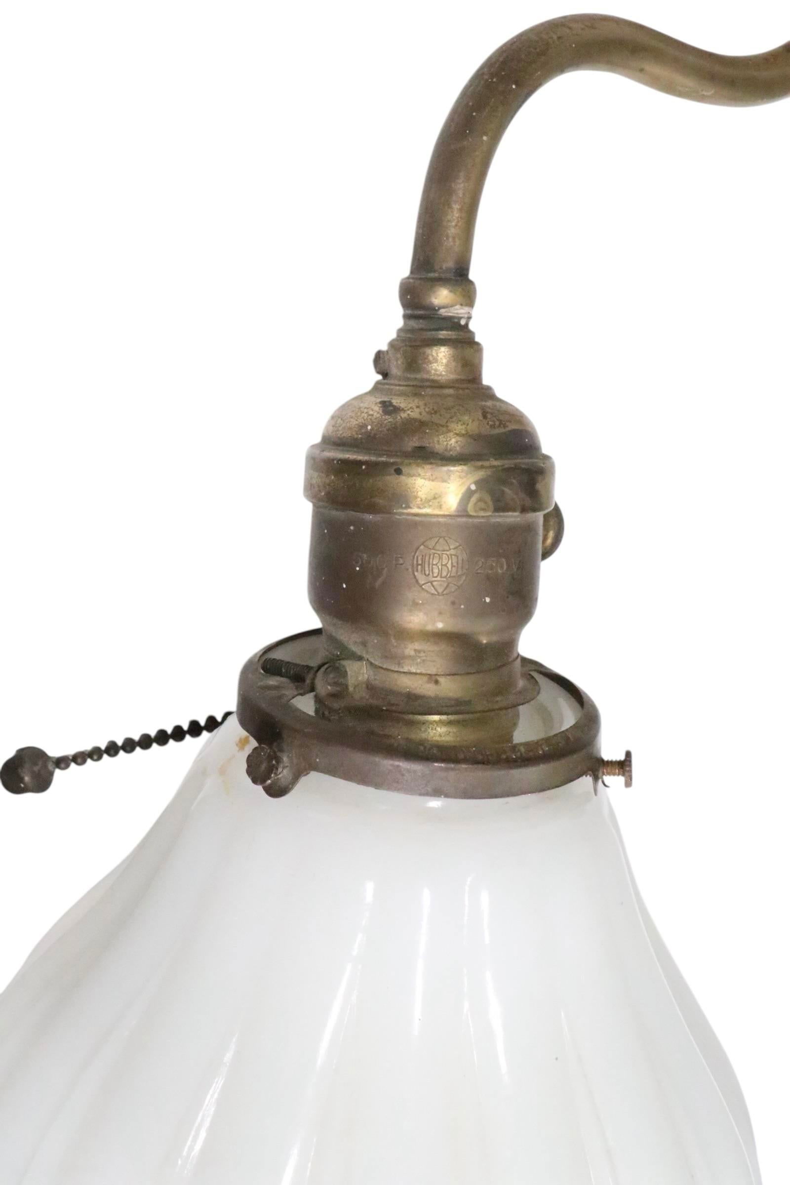 Early Electric Brass Two Arm Chandelier Made in Usa Circa 1900/20's - 5