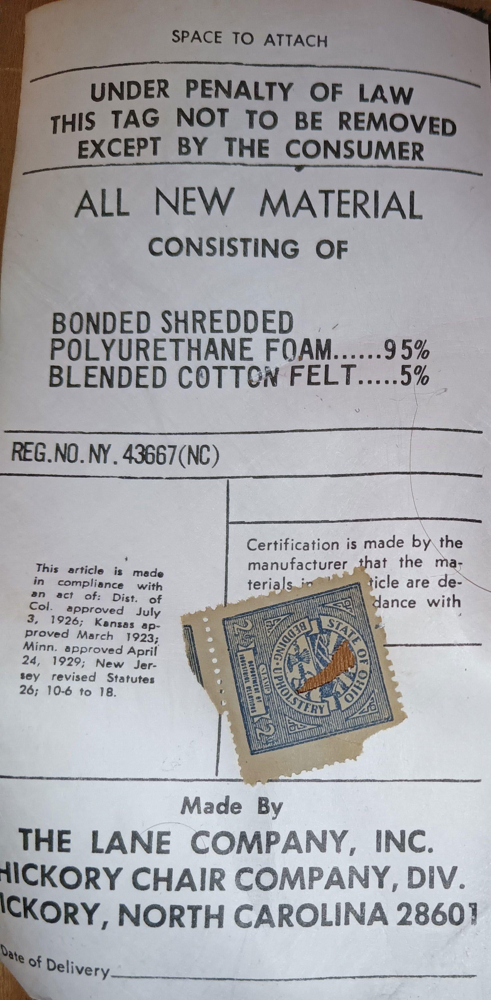 1950s Queen Anne Corner Chairs With Leather Upholstery by Hickory Chairs - 2