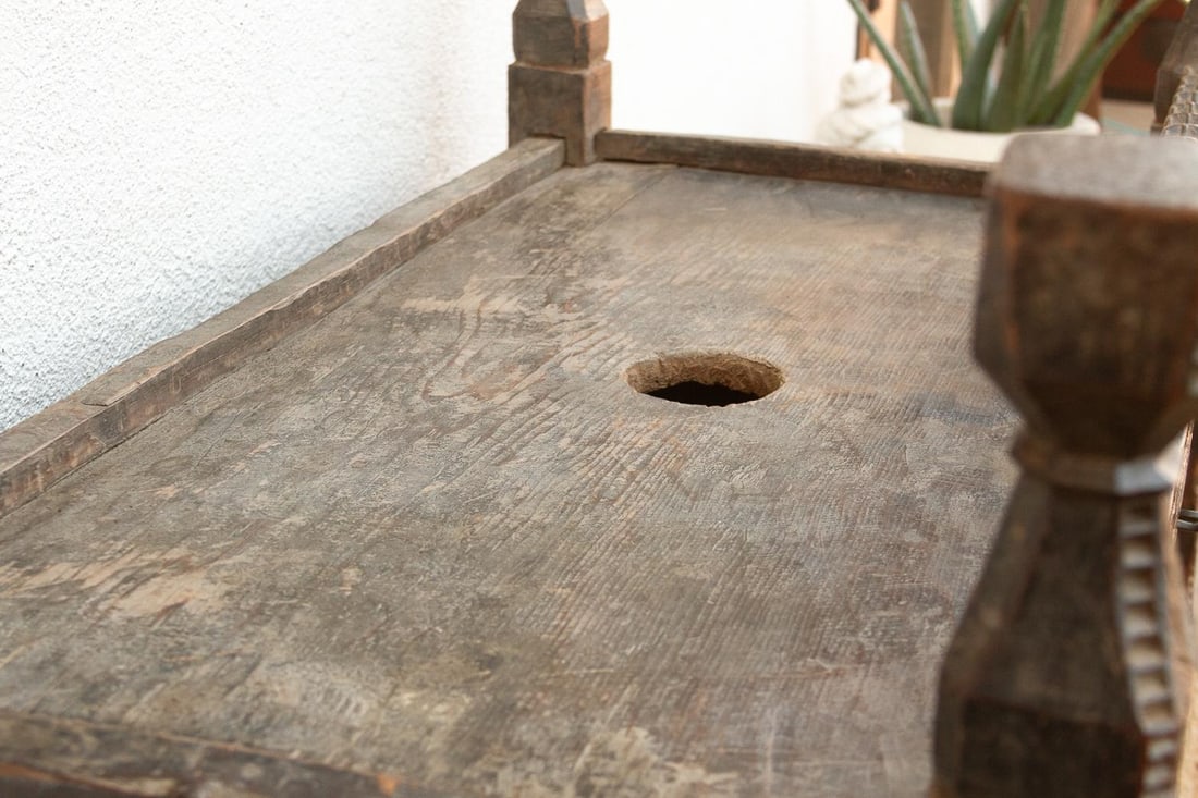 Antique Finely Carved Swat Valley Chest Cabinet - 6