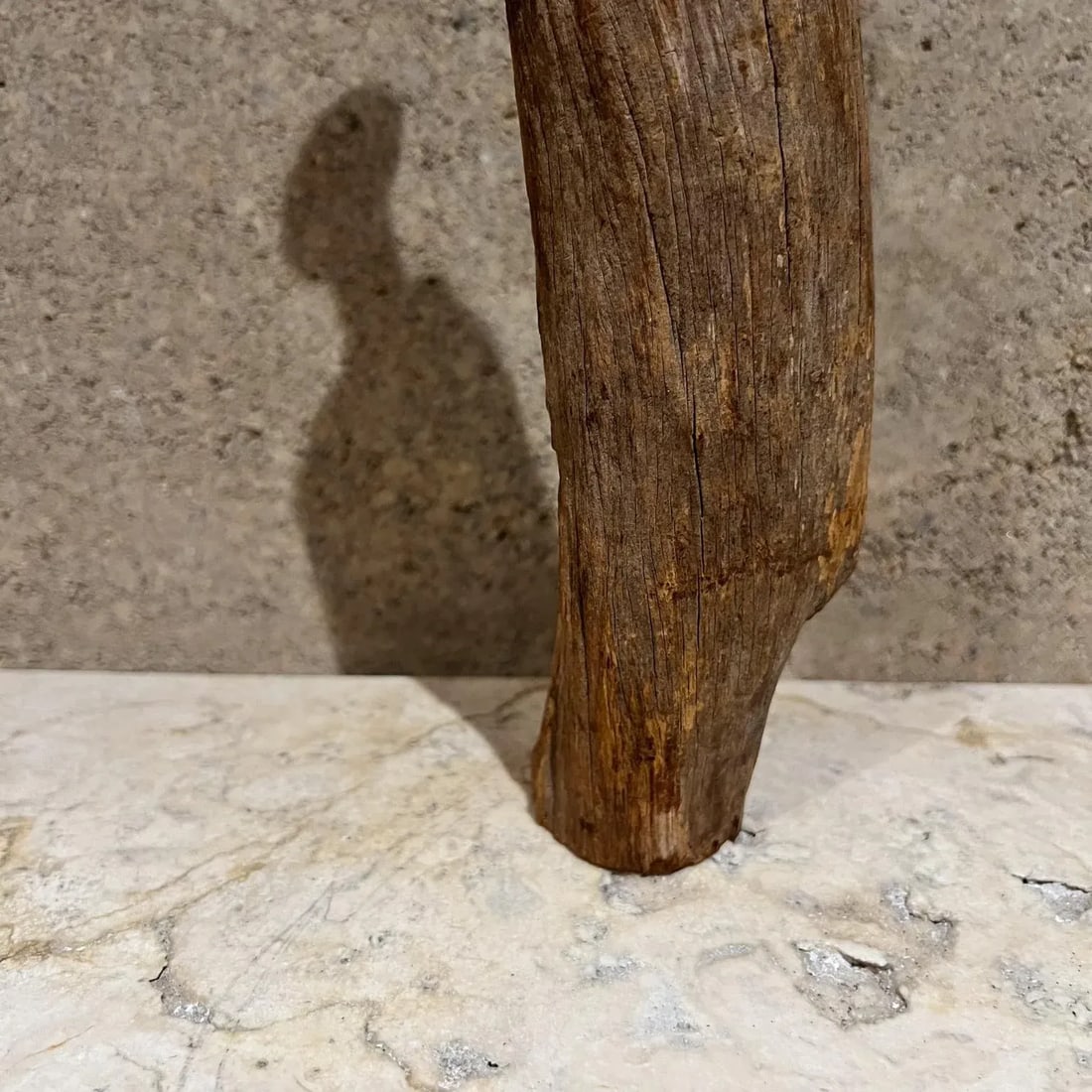 1970s Sculptural Studio Vase Wood Free Form - 11