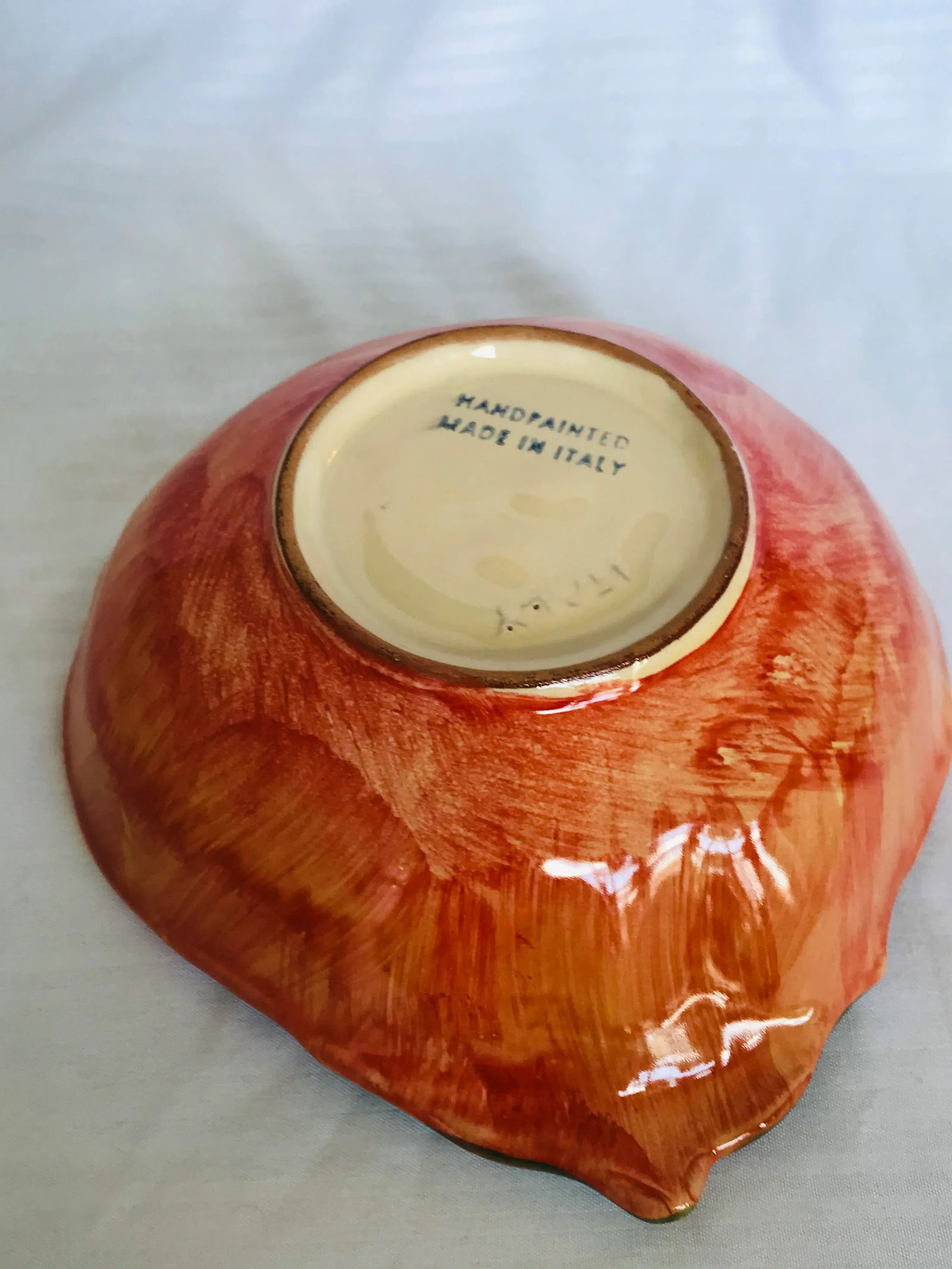 Late 20th Century Italian Majolica Tomato Dish - 2