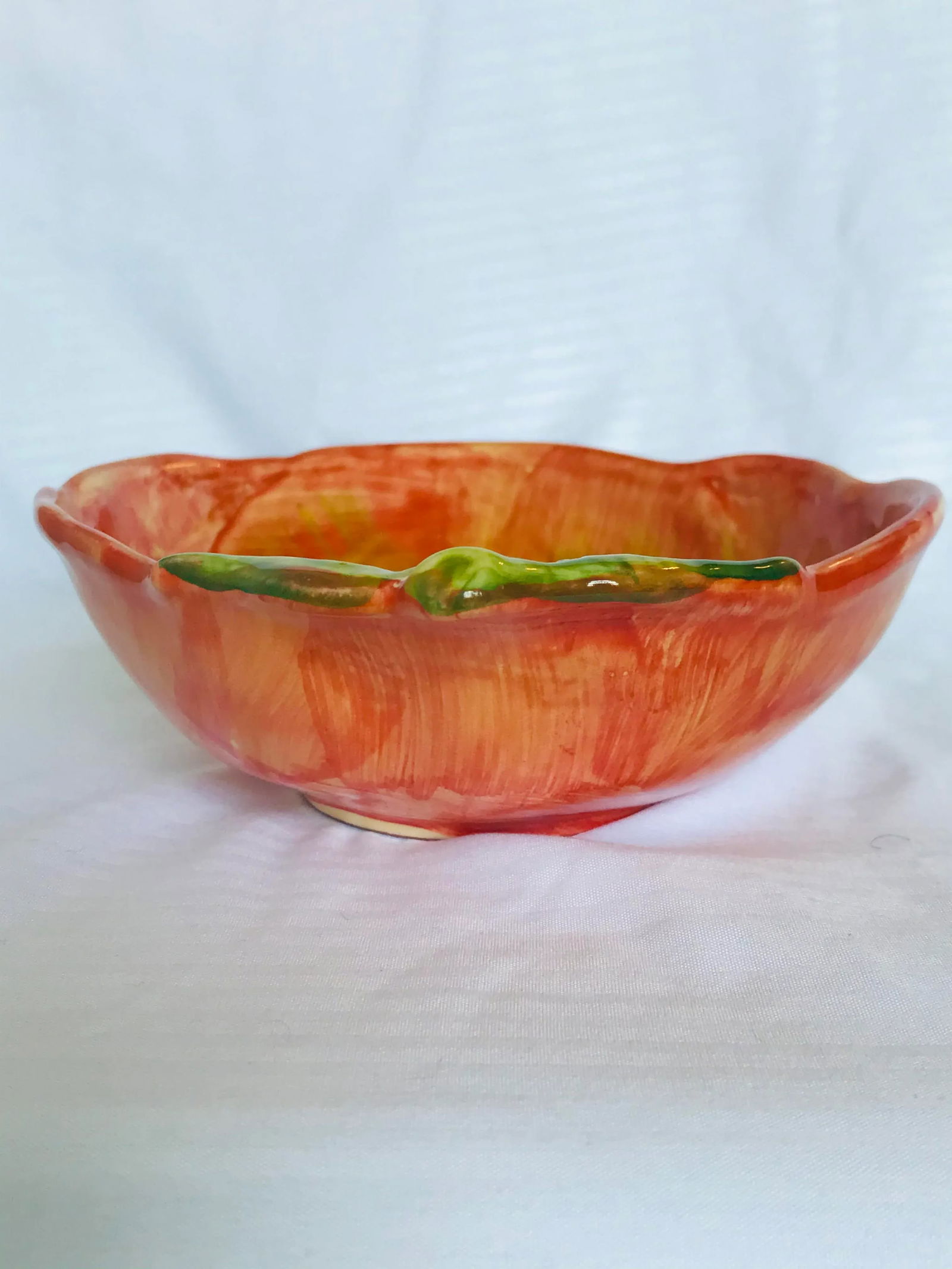 Late 20th Century Italian Majolica Tomato Dish - 4