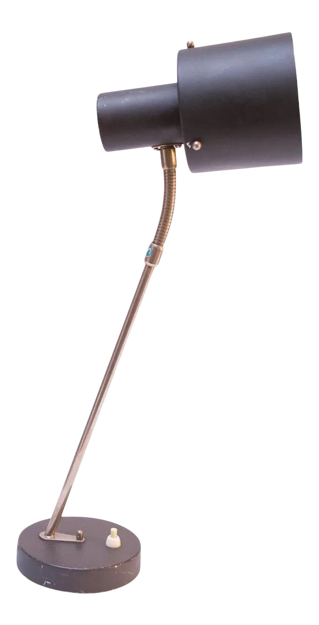 Midcentury Swedish Modern Gooseneck Table Lamp by EwÃ¥ Värnamo (1 of 13)