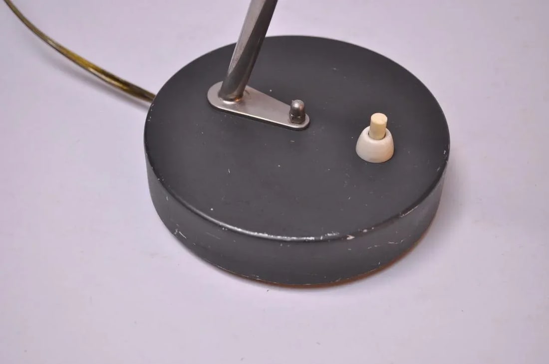 Midcentury Swedish Modern Gooseneck Table Lamp by EwÃ¥ Värnamo - 6