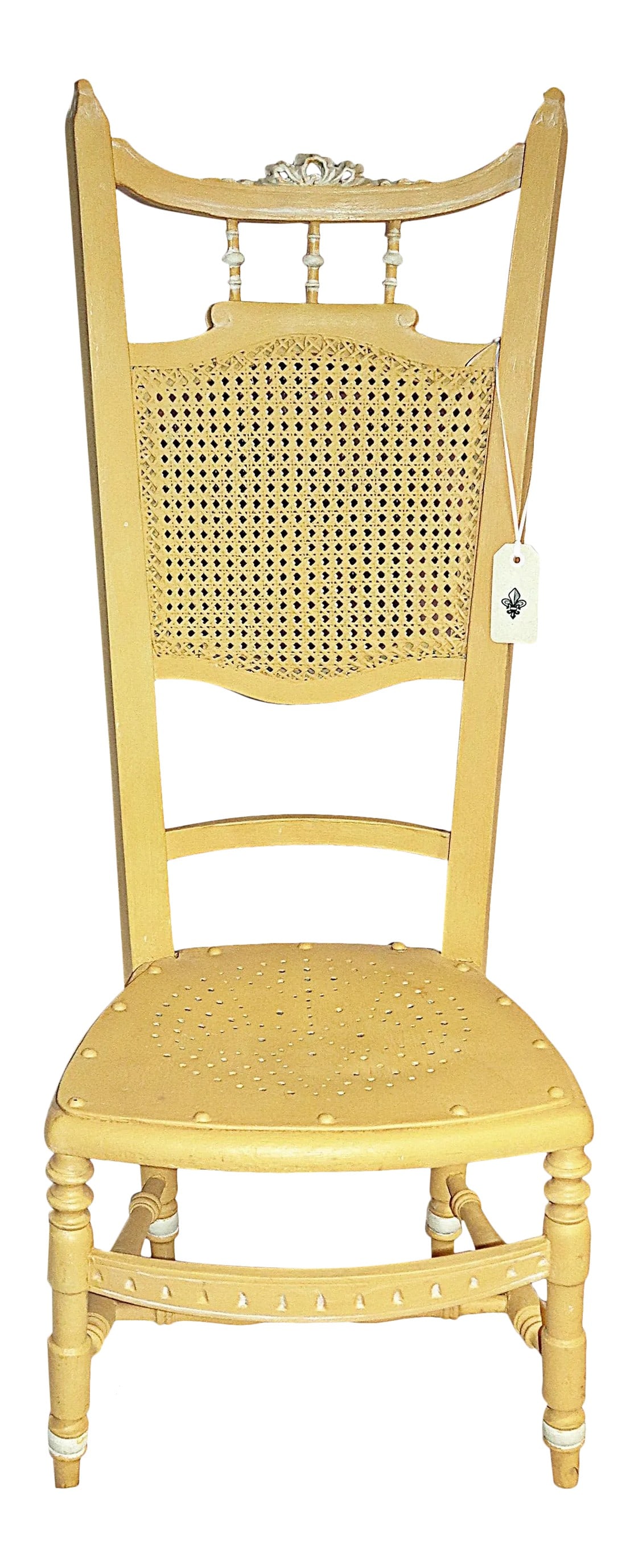 Antique Prie Dieu French Prayer Chair (1 of 7)