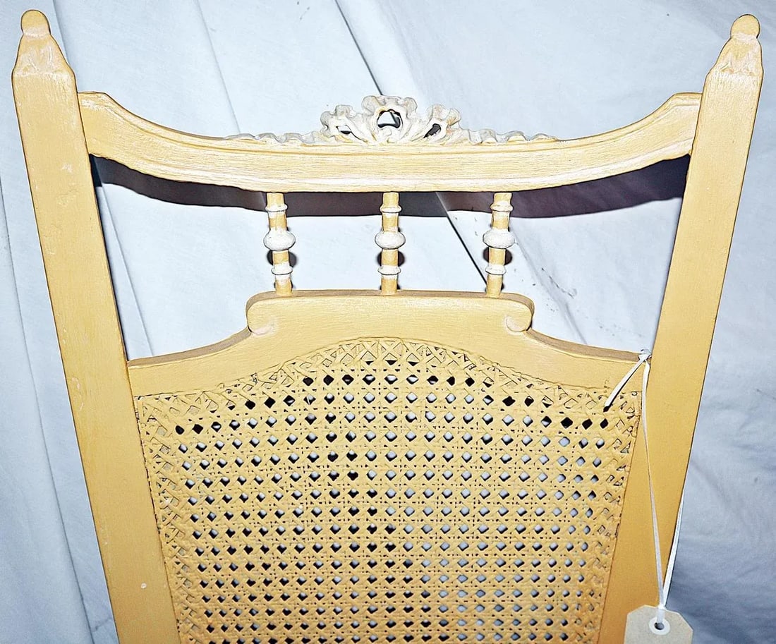 Antique Prie Dieu French Prayer Chair - 3