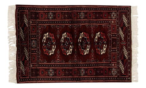 Vintage Fine Bokhara Rug Mat - 1'11" X 3'2"