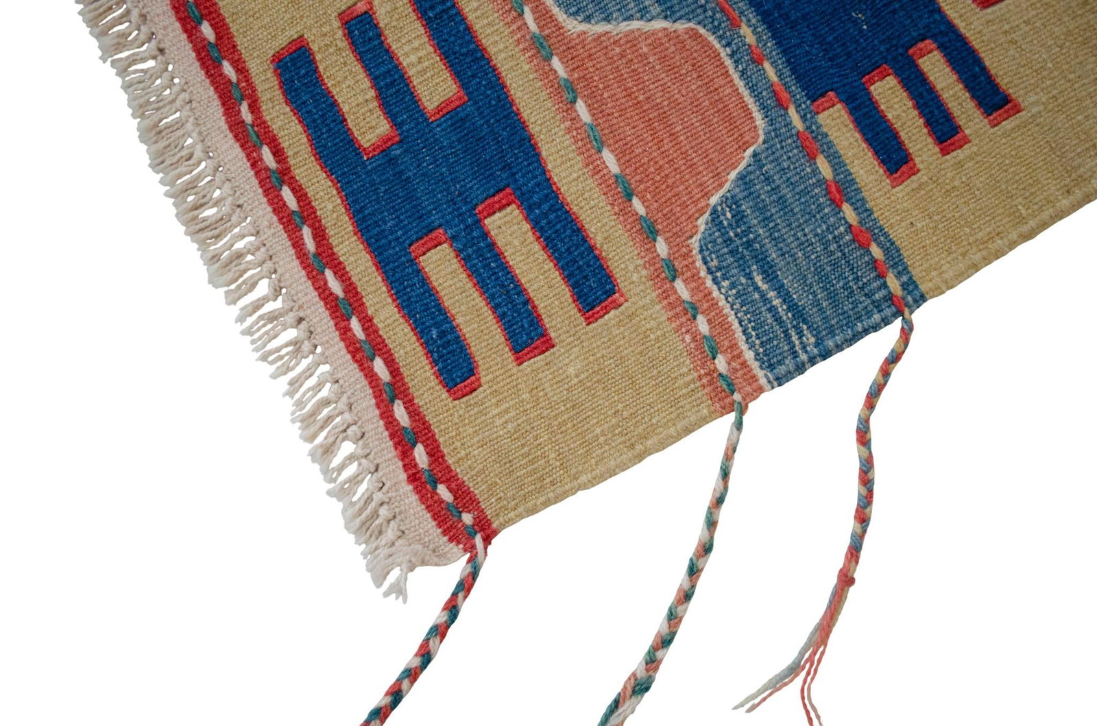 Vintage Hand-Made Turkish Kilim Rug - 10