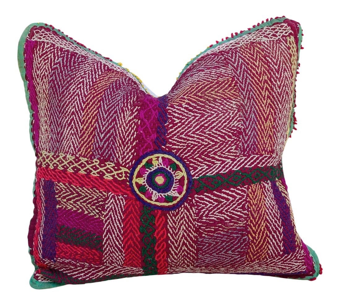 Rargoli Sindh Sami Square Pillow (1 of 8)