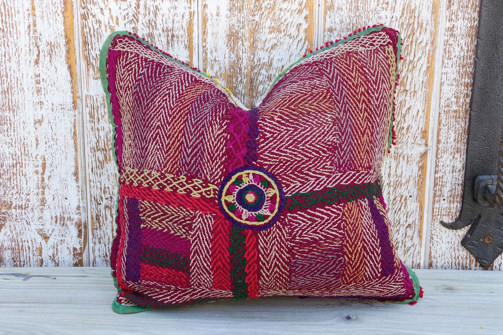 Rargoli Sindh Sami Square Pillow - 8