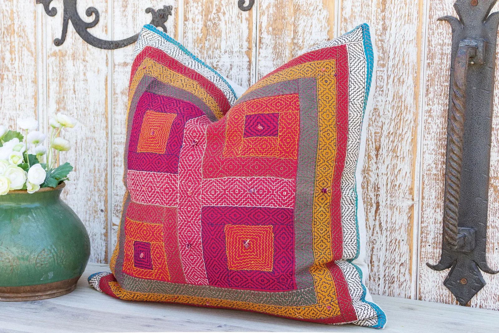 Chopad Sindh Sami Square Pillow - 4