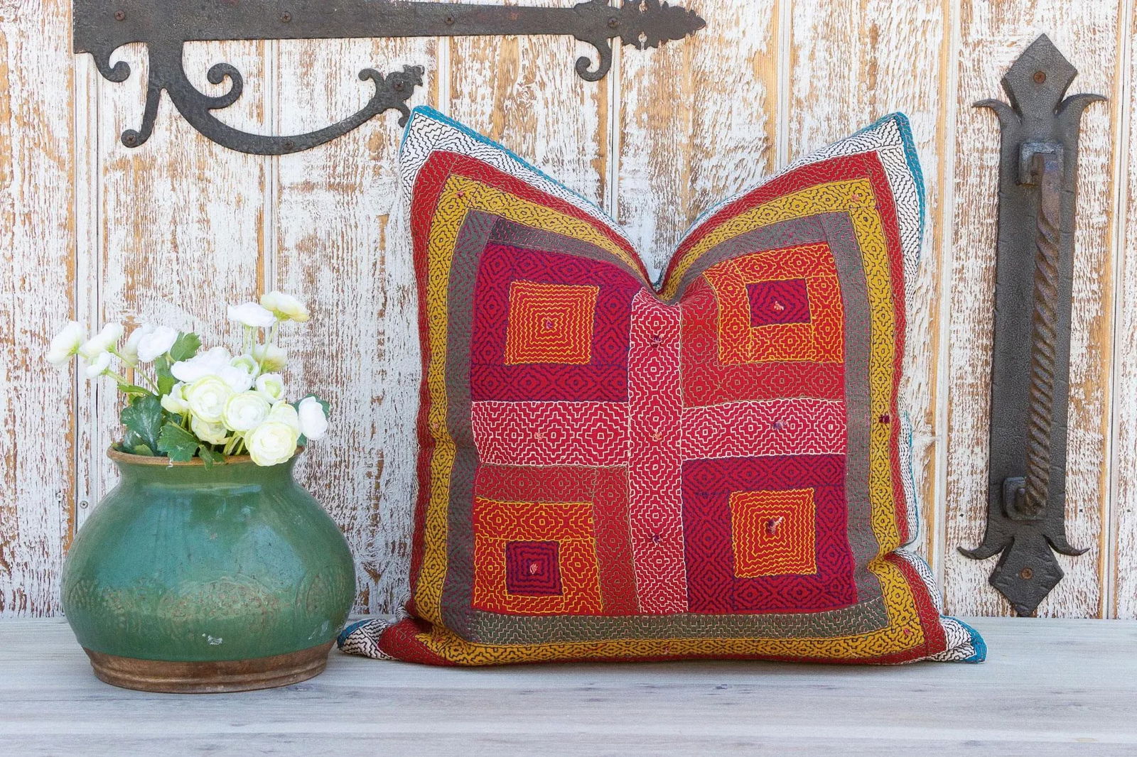 Chopad Sindh Sami Square Pillow - 7