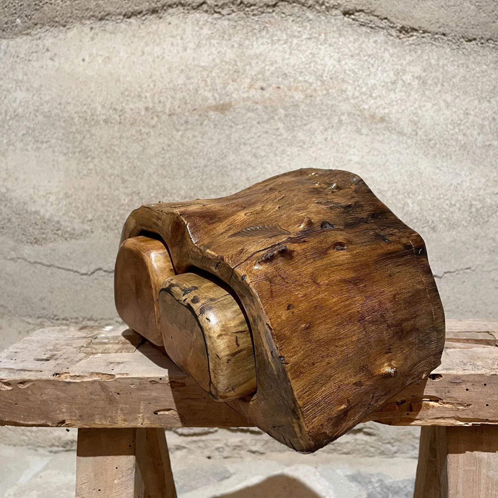 1960s Exotic Cocobolo Jewelry Box Mexico Mid-Century Organic - 6