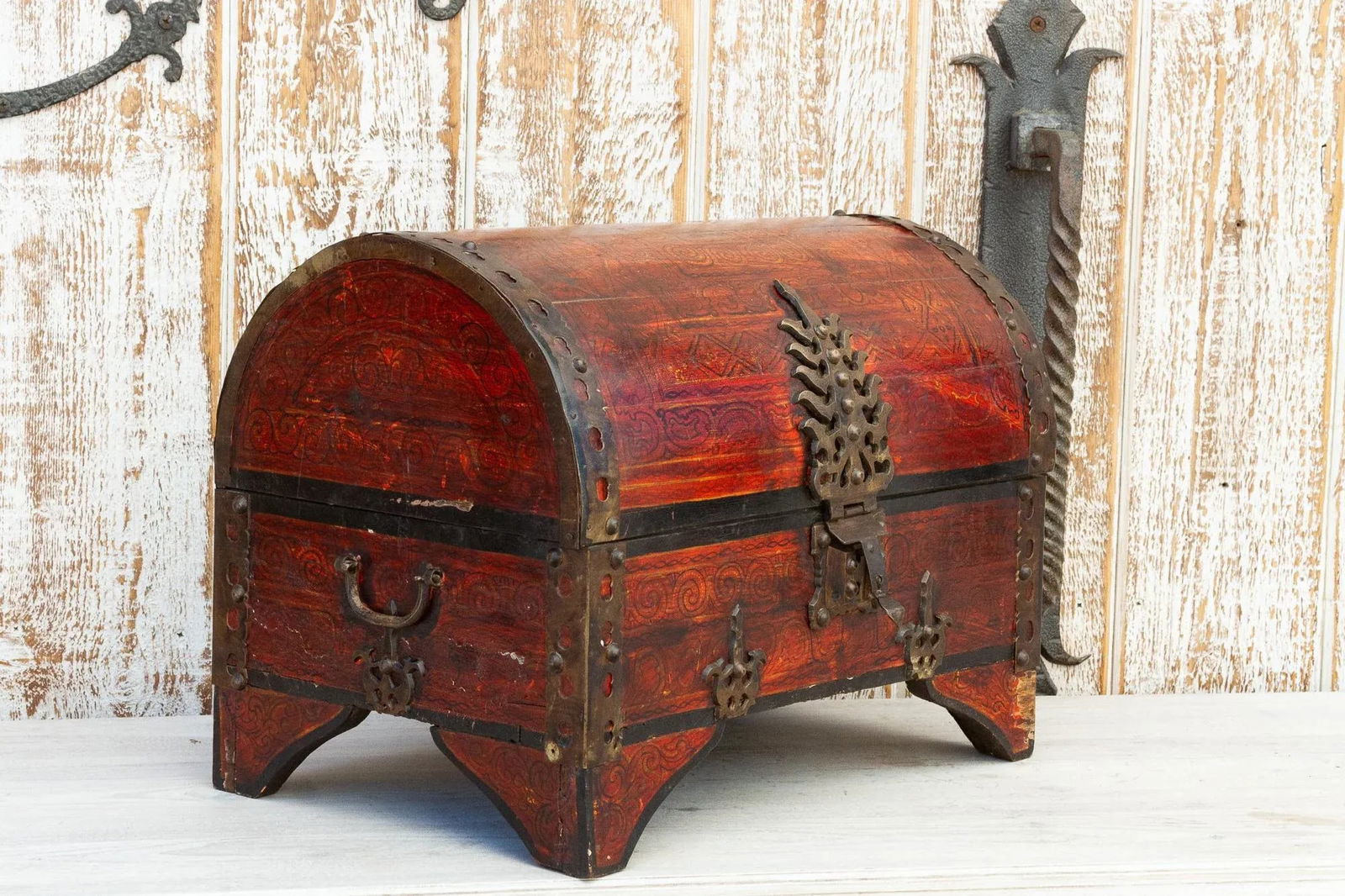 Malabar Brass Fitted Box - 10