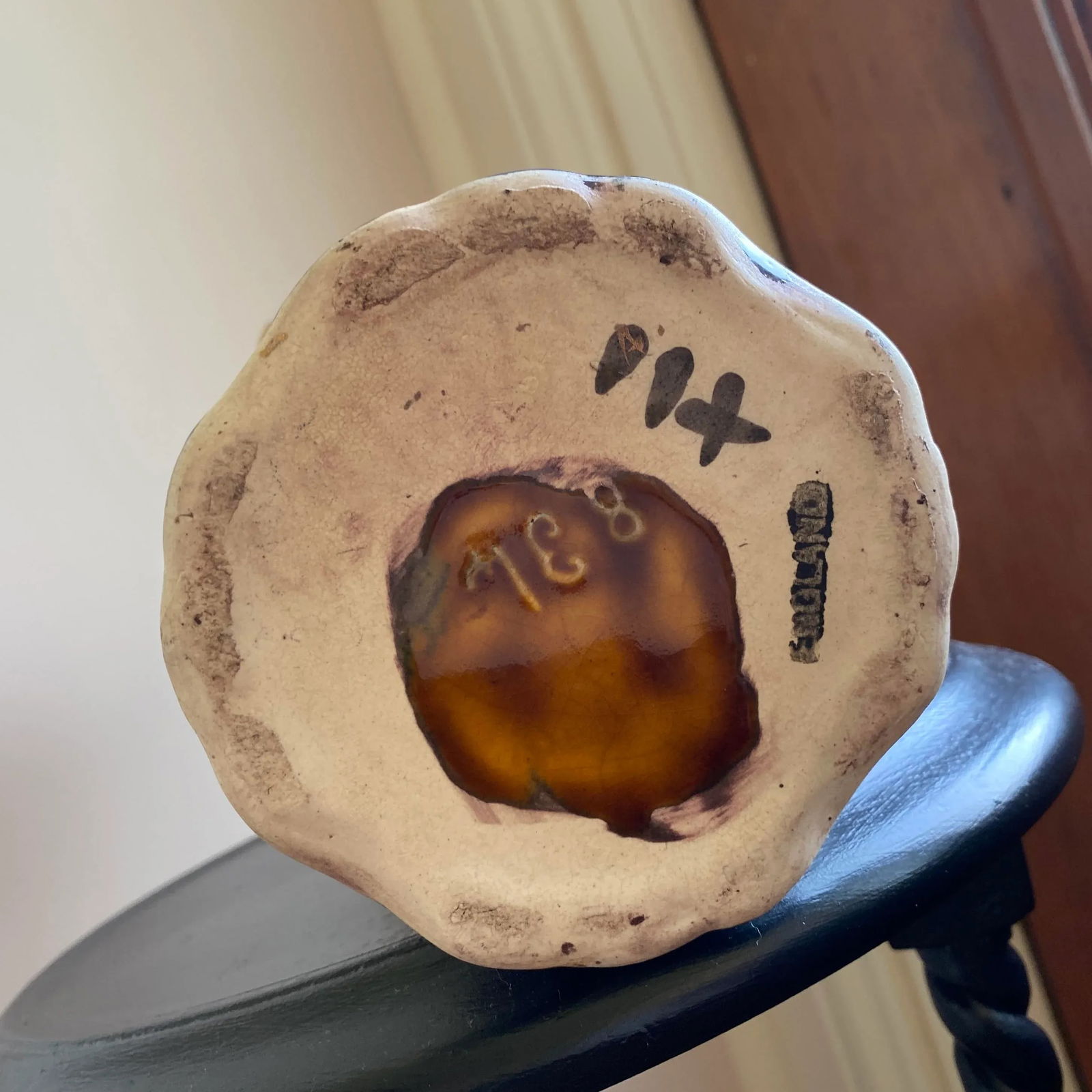 Antique English Majolica Pitcher - 5