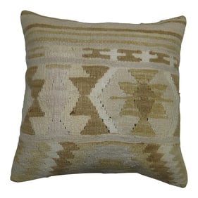 Light Kilim Rug Pillow