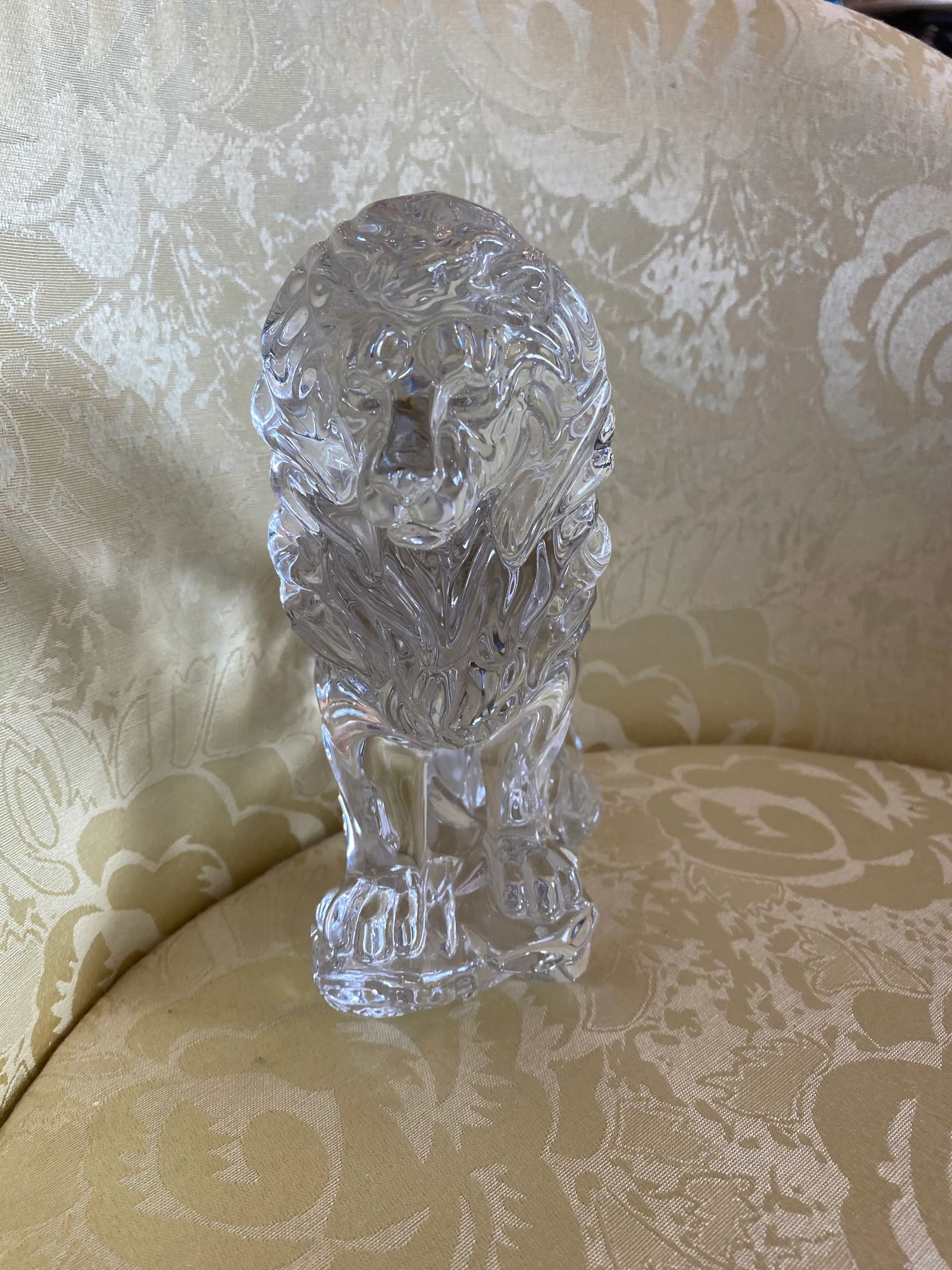 1980s Crystal Lion by Lenox Company - 4