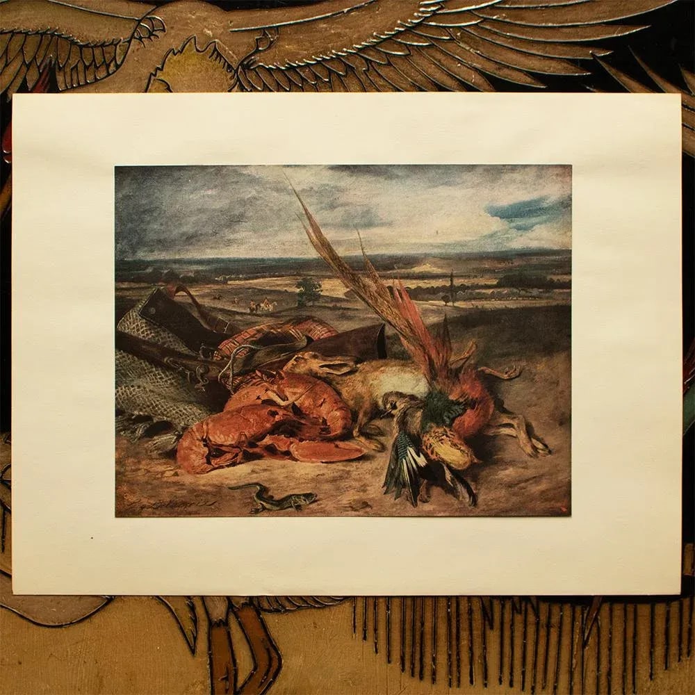 1940s After Eugene Delacroix Still Life First Edition Swiss Full-Color Print - 3