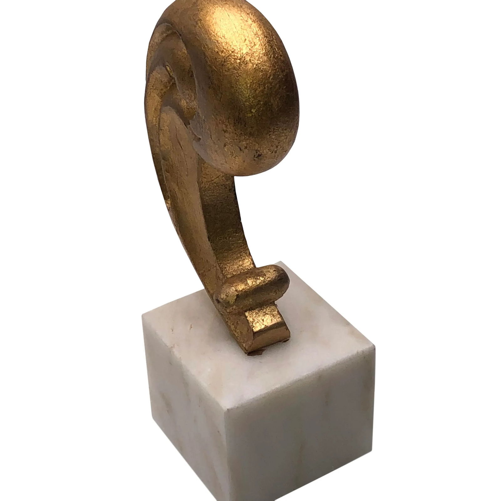 Vintage French Swirl Design Architectural Fragment - 3