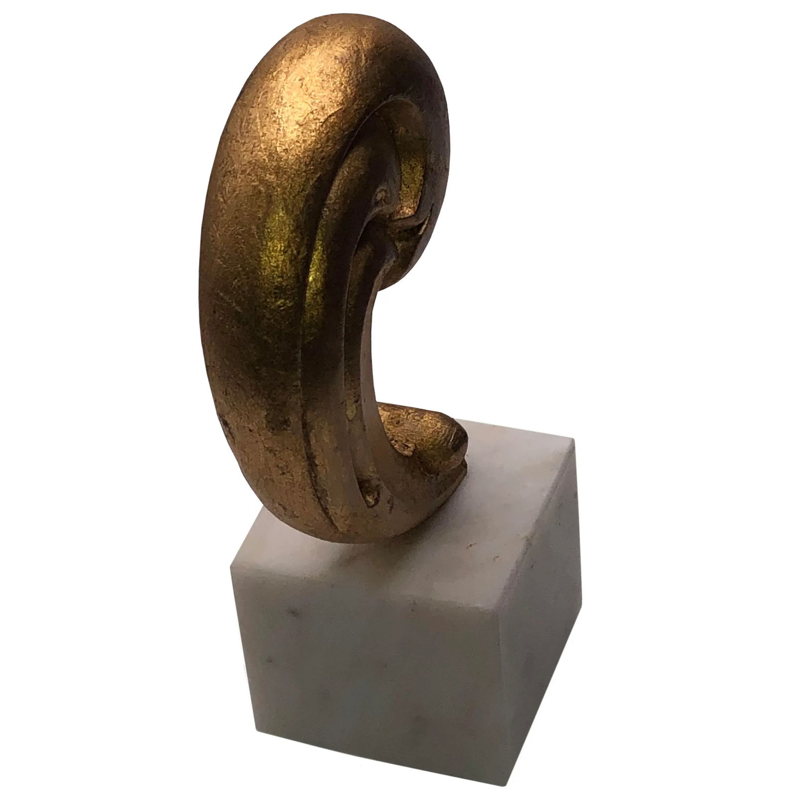 Vintage French Swirl Design Architectural Fragment - 4