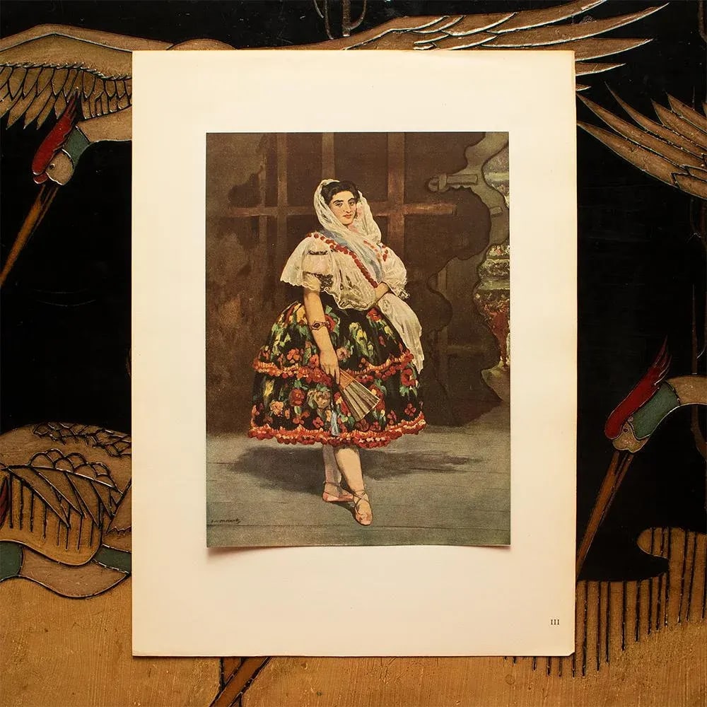 1949 After Edouard Manet "Lola De Valence" First Edition Parisian Full-Color Print - 5