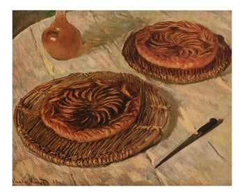 1950 After Claude Monet "The Galettes" First Edition Parisian Full-Color Print