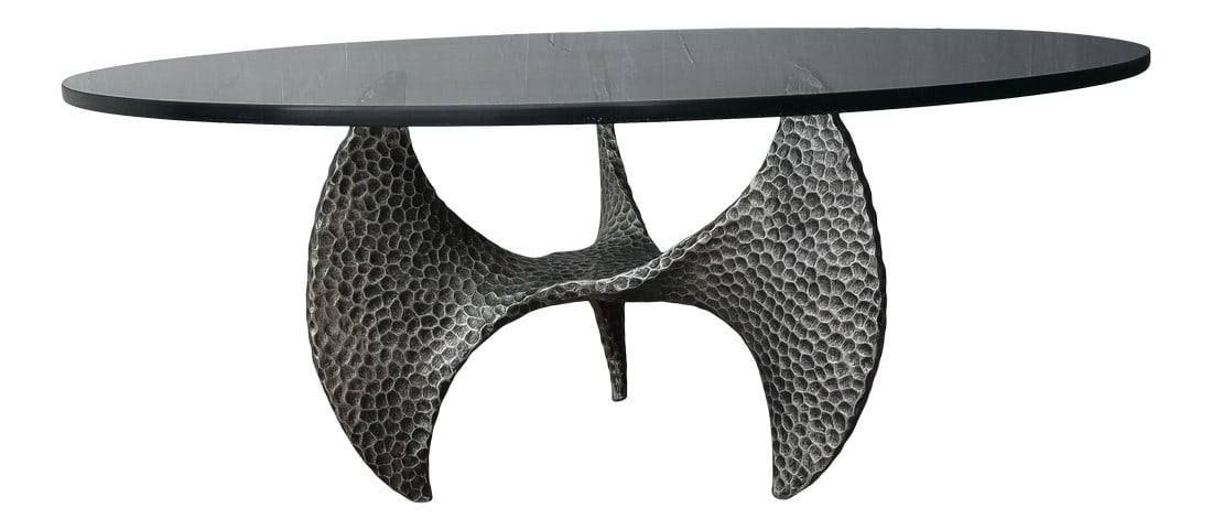 Cast Resin Propeller Table, 1970 Knut Hesterberg Style (1 of 7)