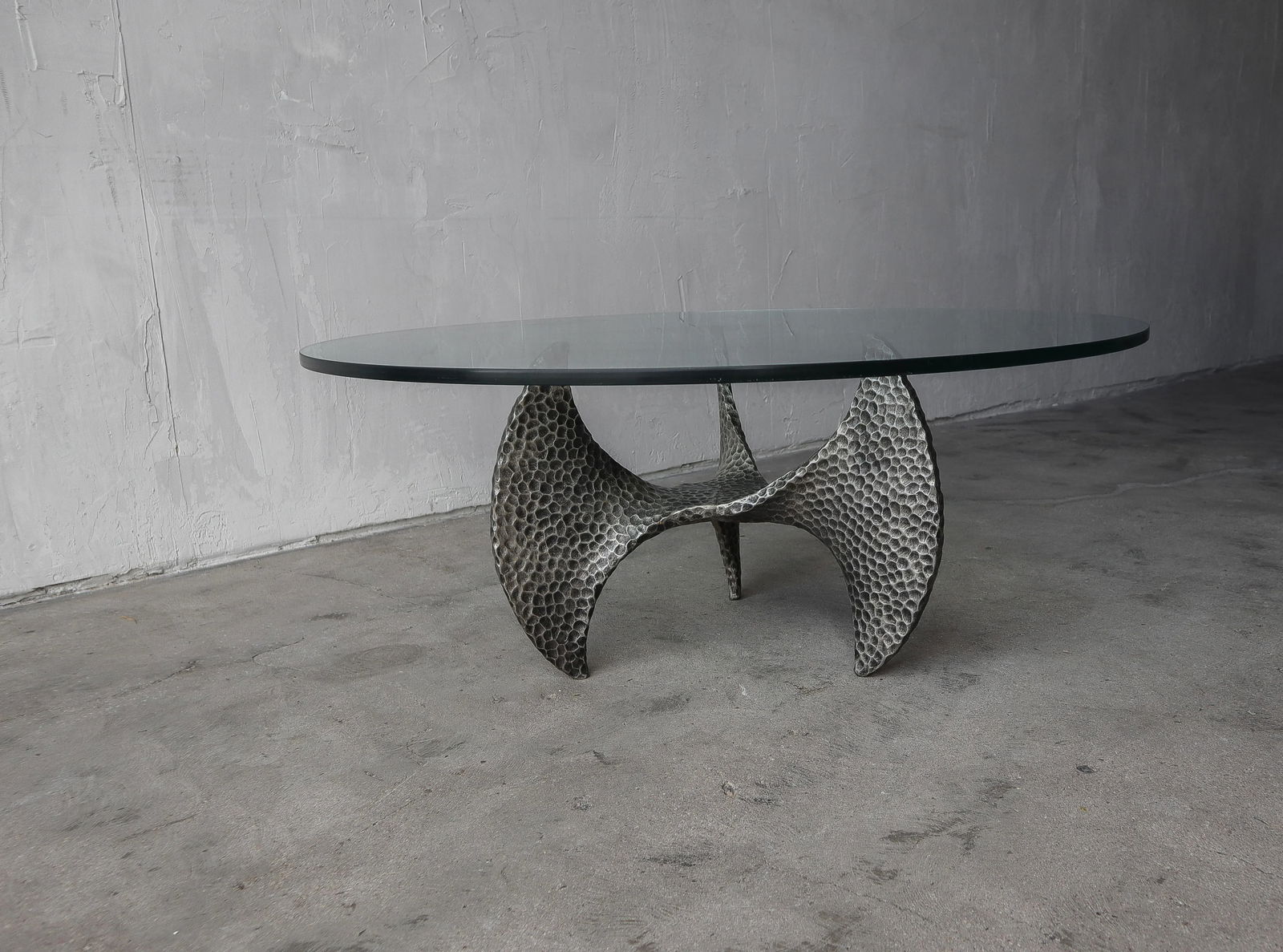 Cast Resin Propeller Table, 1970 Knut Hesterberg Style - 2