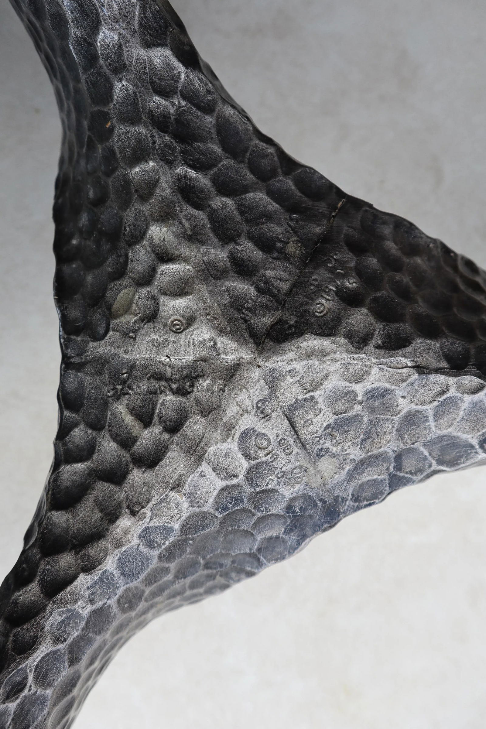 Cast Resin Propeller Table, 1970 Knut Hesterberg Style - 6