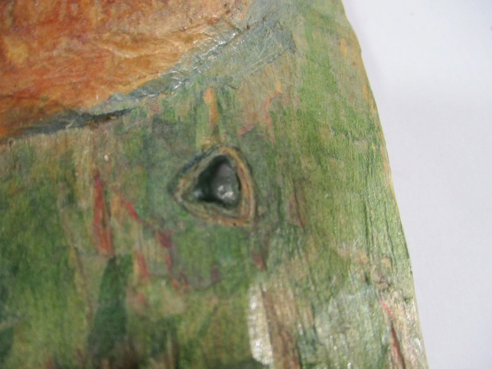 1980s Robert Huber Abstract Figurative Bas-Relief Wood Carving - 4