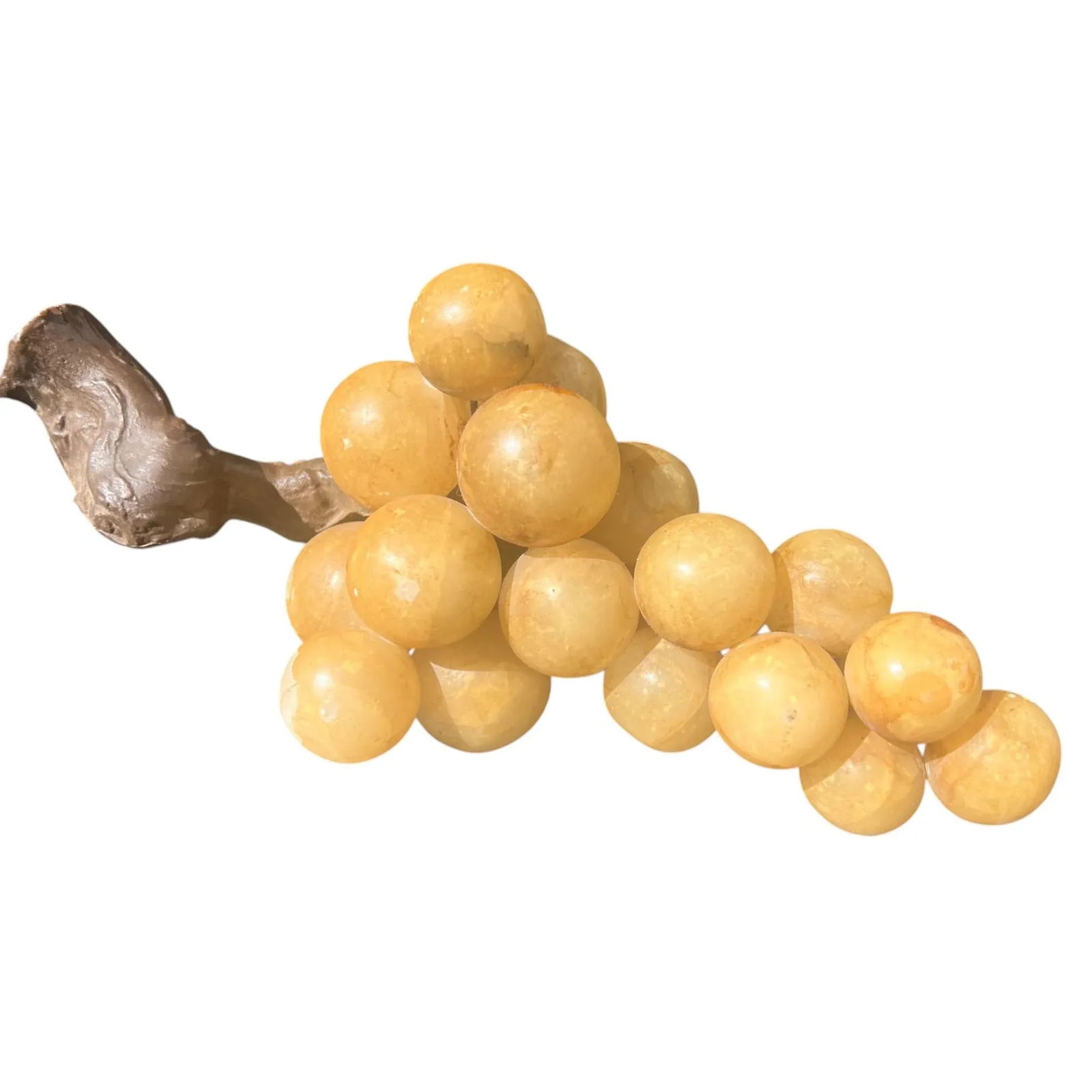 Mid-Century Italian Alabaster Grape Cluster - 7