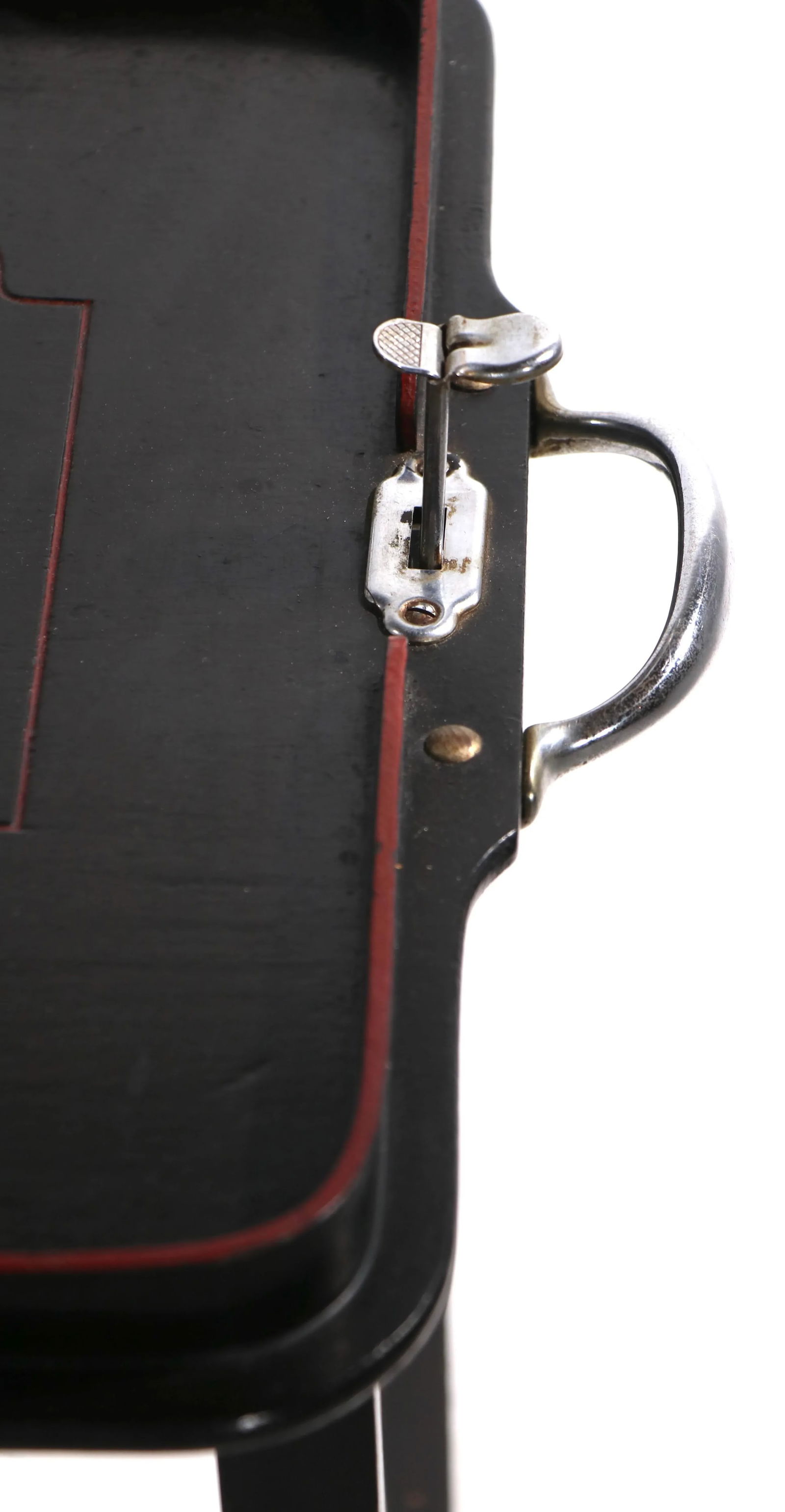 Vintage Folding Table With Train Motif - 4