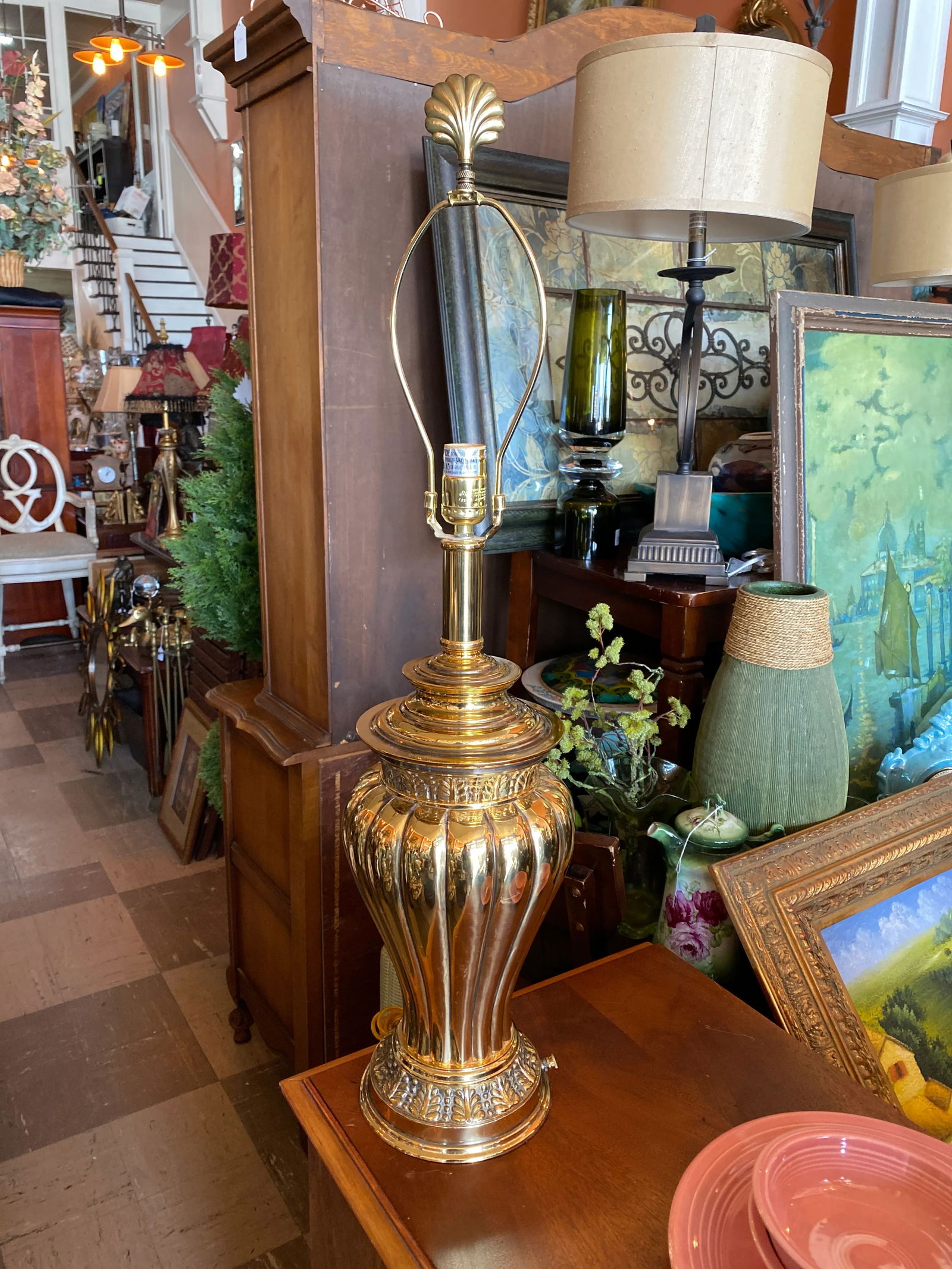 1980s Classical Urn Lamp - 4