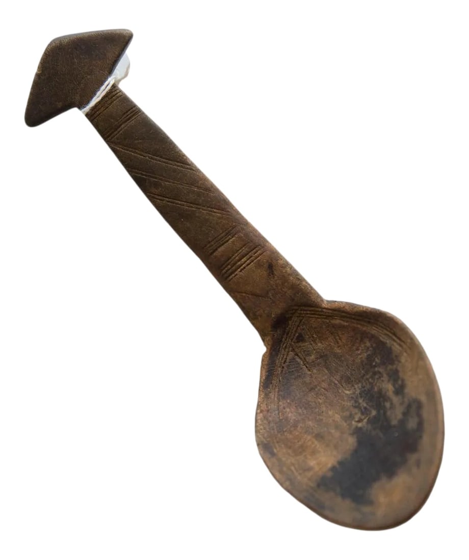 Vintage African Wooden Spoon (1 of 7)