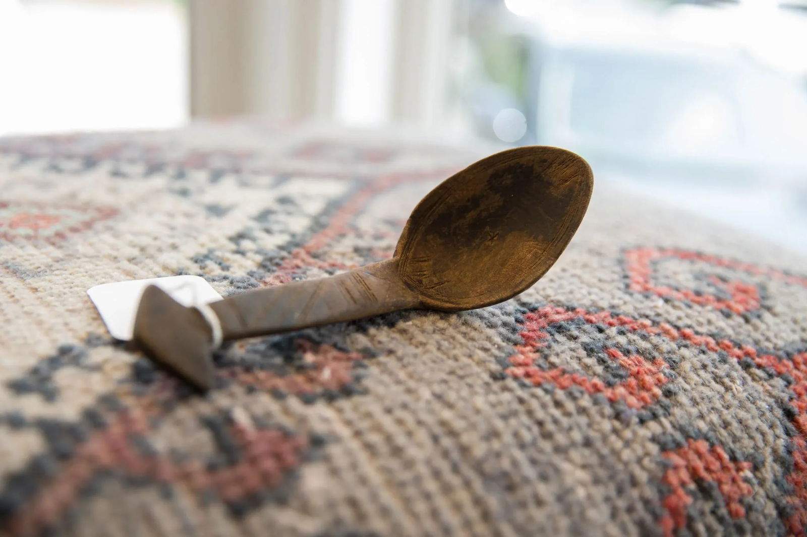 Vintage African Wooden Spoon - 4