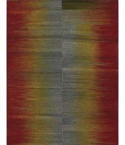 Handwoven Scandinavian Style Kilim Rug 5'1"³ X 6'5"³