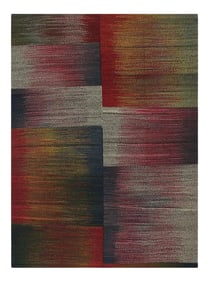 Handwoven Flatweave Scandinavian Style Persian Kilim Rug 5'1" X 6'9"