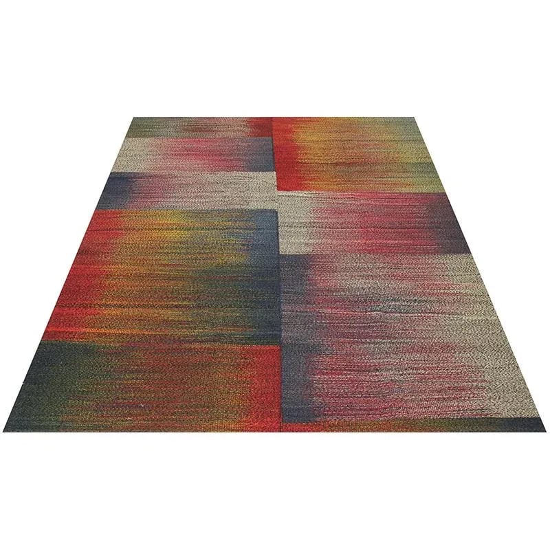 Handwoven Flatweave Scandinavian Style Persian Kilim Rug 5'1" X 6'9" - 2