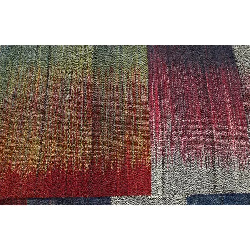 Handwoven Flatweave Scandinavian Style Persian Kilim Rug 5'1" X 6'9" - 4