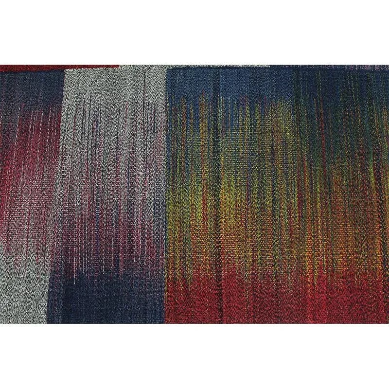 Handwoven Flatweave Scandinavian Style Persian Kilim Rug 5'1" X 6'9" - 5