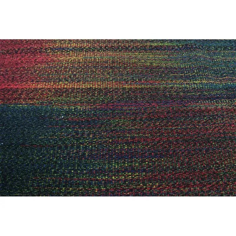 Handwoven Flatweave Scandinavian Style Persian Kilim Rug 5'1" X 6'9" - 6