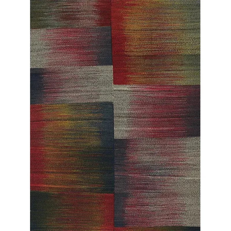 Handwoven Flatweave Scandinavian Style Persian Kilim Rug 5'1" X 6'9" - 9