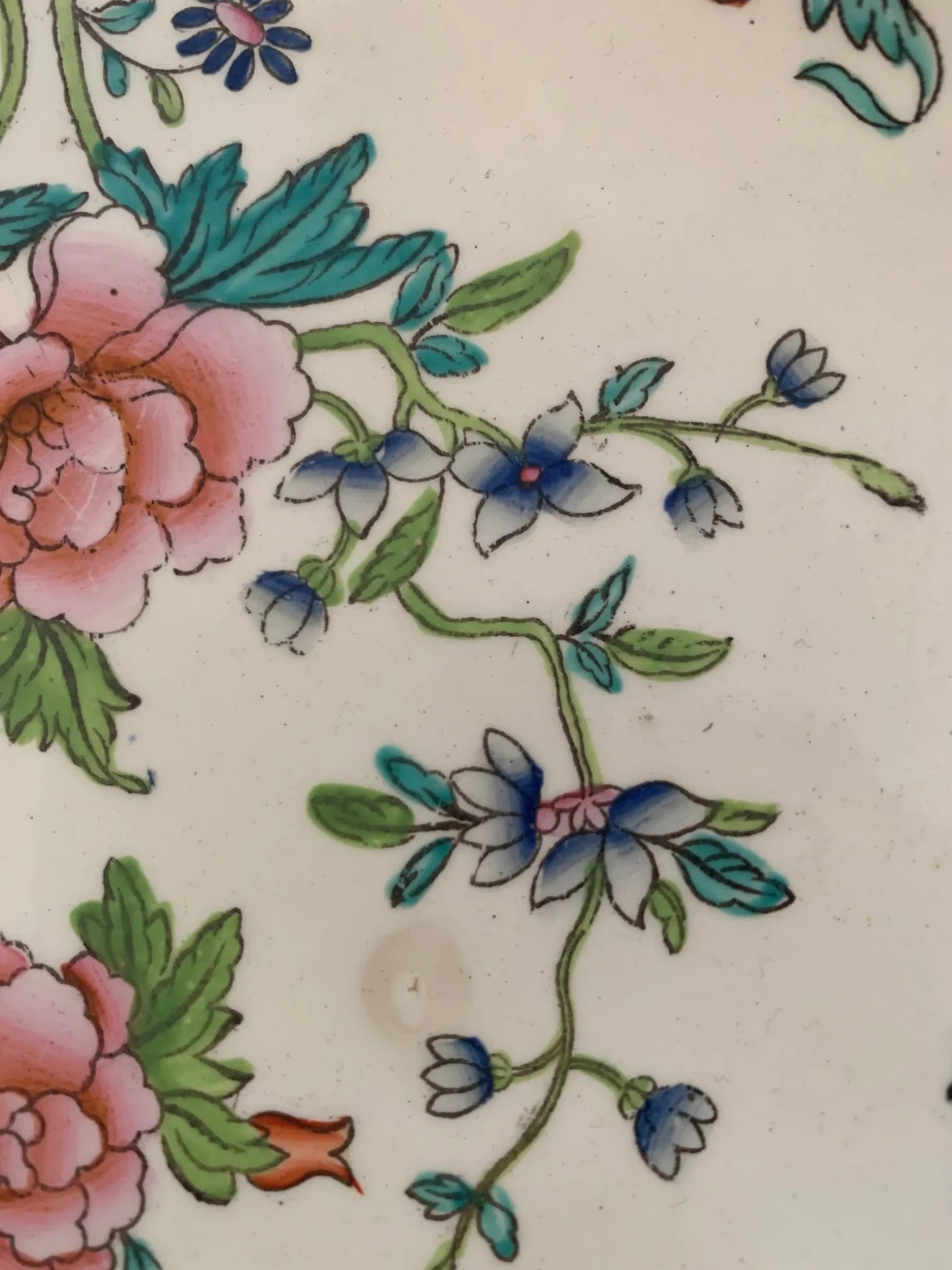 English Antique Spode Clamshell Serving Dish - 8