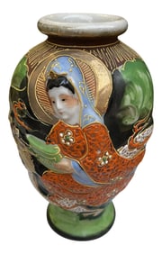 1970s Asian Ceramic Vase